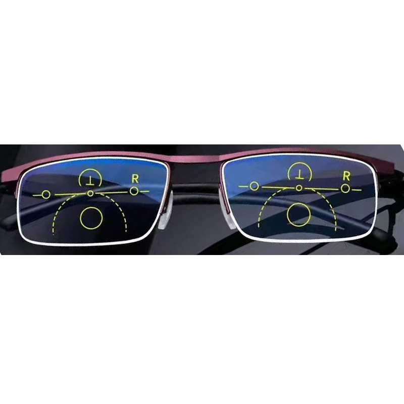 Új, belső progresszív multifokális presbyopia szemüveg, intelligens zoom, kék fény elleni védelem, presbyopia szemüveg, távolra néző szemüveg, közelre néző szemüveg nagykereskedelemben