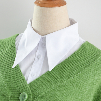 Hamis galléros, sokoldalú, egyszerű, nagy hegyes gallérú, fehér ing, őszi-téli, multifunkcionális, összeillő