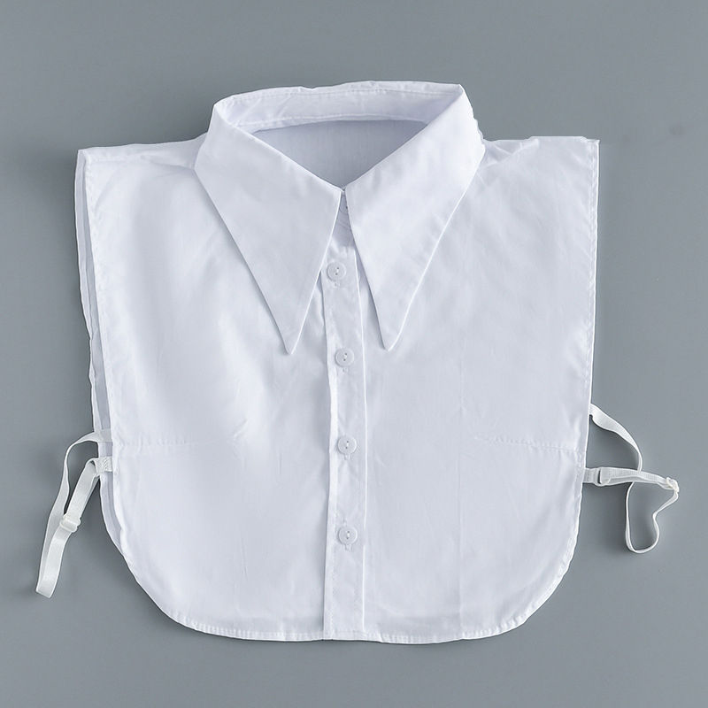 Hamis galléros, sokoldalú, egyszerű, nagy hegyes gallérú, fehér ing, őszi-téli, multifunkcionális, összeillő