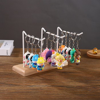 Στερεό ξύλινο σιδερένιο σκουλαρίκι, ράφι επίδειξης σκουλαρικιών, σκουλαρίκια οικιακής χρήσης, χαρτόνι, ράφι κοσμημάτων, κρεμαστό μπρελόκ, ράφι κοσμημάτων για βραχιόλια μπρελόκ