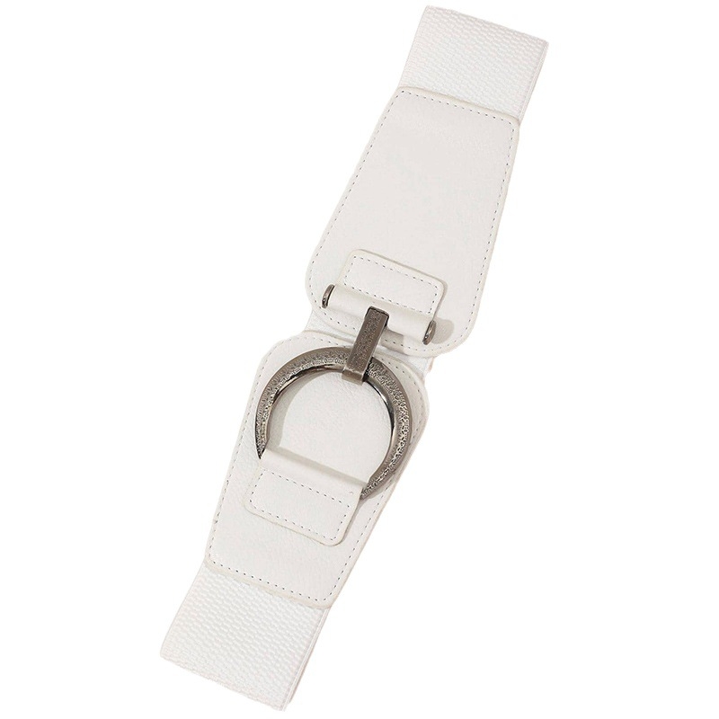 Tehase otsemüük Naiste konksuga elastne elastne turvavöö Hiphopi muusikafestivali vöö Ülerõivaste elastne lai vöö