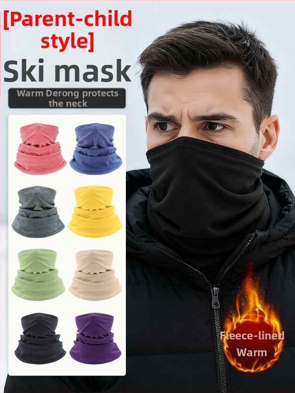 Διασυνοριακό ζεστό κασκόλ χειμώνα εξωτερικού χώρου πολυλειτουργικό βελούδο ανθεκτικό στο κρύο κατιονικό τουρμπάνι ποδηλασίας αθλητική μάσκα σκι