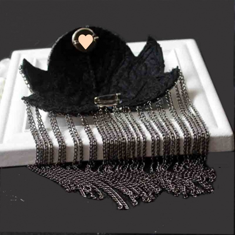 Kifutói bemutató bojtos bross, túlzó személyiség, T-stádiumú bross, szülő-gyermek kristály vállbross, jelmezruházat, kiegészítők