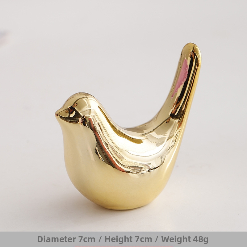 Ins Kaunistused Piiriülene Keraamiline Loominguline Elevandi Mini Jänese Sõrmus Kaelakee Ehete Riiul Loomaakna Väikesed Kaunistused