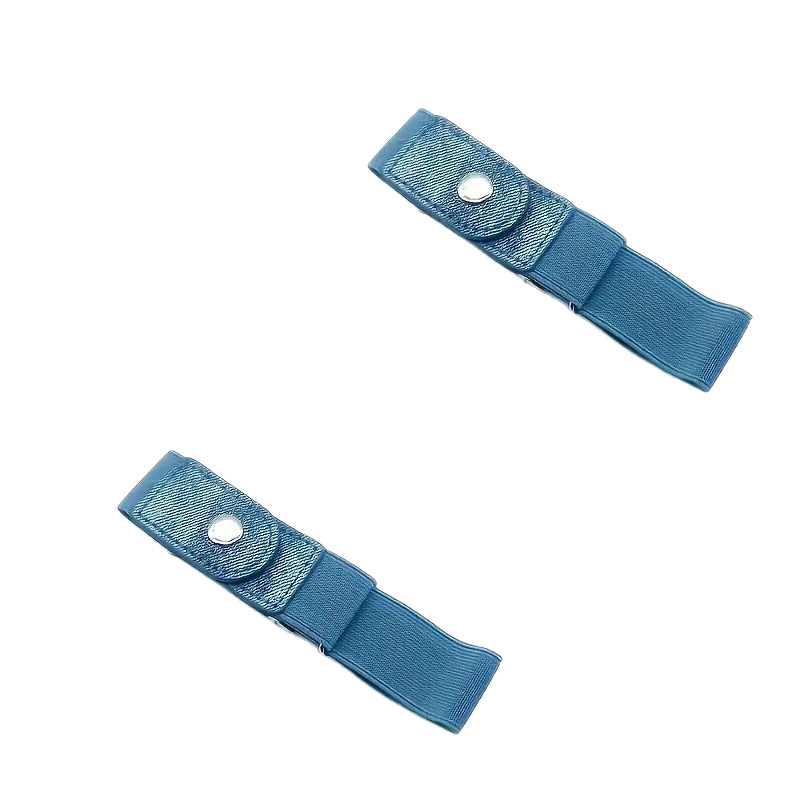 Új, kétoldalas, rugalmas öv, koreai divat, láthatatlan, lusta katonai kiképző öv