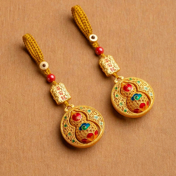 Szerencsés kulcstartó medál National Tide fejlett mobiltelefon-függő kulcstartó függő díszek ősi táska medál kreatív ajándék férfiaknak és nőknek