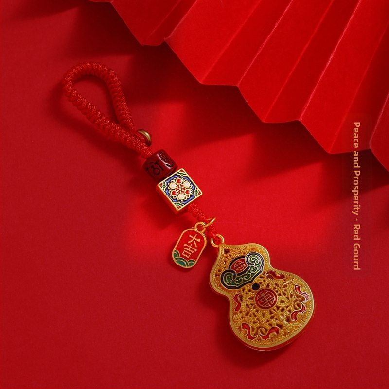 Szerencsés kulcstartó medál National Tide fejlett mobiltelefon-függő kulcstartó függő díszek ősi táska medál kreatív ajándék férfiaknak és nőknek