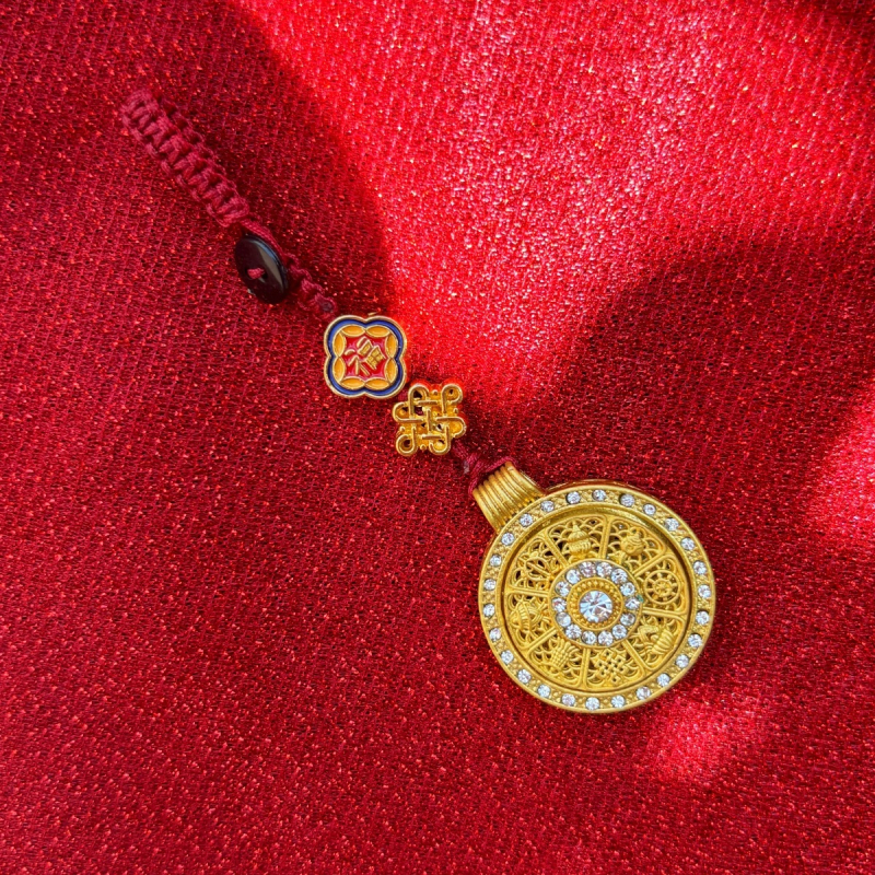 Szerencsés kulcstartó medál National Tide fejlett mobiltelefon-függő kulcstartó függő díszek ősi táska medál kreatív ajándék férfiaknak és nőknek