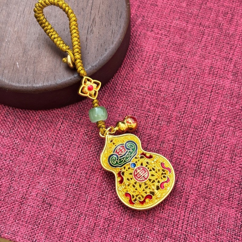 Szerencsés kulcstartó medál National Tide fejlett mobiltelefon-függő kulcstartó függő díszek ősi táska medál kreatív ajándék férfiaknak és nőknek