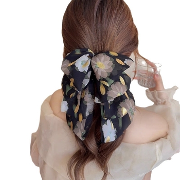 Κλιπ μαλλιών με φιόγκο, αφράτο κλιπ μαλλιών για όγκο, υψηλής ποιότητας, κομψό κλιπ μαλλιών που αυξάνει το ύψος της αλογοουράς, κομψό κλιπ μαλλιών για γυναίκες