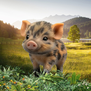 Εκρήξεις Ημέρας Αγίου Βαλεντίνου Μαύρος Μύθος Zhu Bajie 2D Επίπεδη Ακρυλική Διακόσμηση Αυλής Εξωτερική Γλάστρα με Γκαζόν Διακοσμητικά Λουλούδια