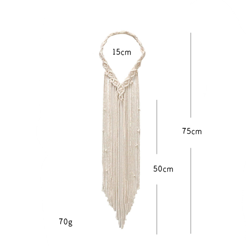 Határokon átnyúló új, bohém stílusú, kézzel szőtt, pamutkötélből készült hajpánt, skandináv esküvői fejdísz, Amazon-forrás