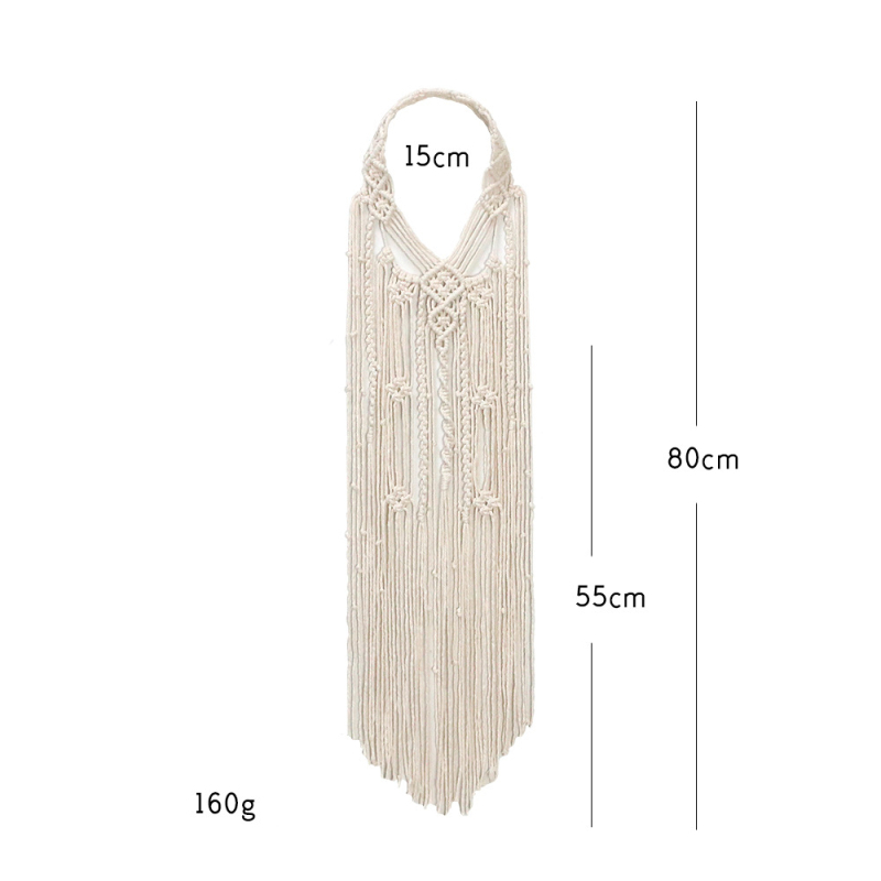 Határokon átnyúló új, bohém stílusú, kézzel szőtt, pamutkötélből készült hajpánt, skandináv esküvői fejdísz, Amazon-forrás