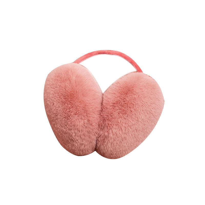 Meleg fülvédők Női téli koreai stílusú divatos plüss aranyos egyszerű kültéri lovaglás vastagított hidegálló férfi fülvédők