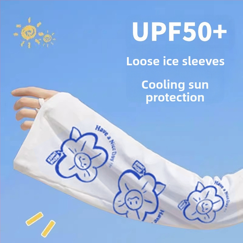 Suvised päikesekaitsega jäävarrukad, naiste armsad lahtised varrukad, UV-kaitsega päikesevarjuga käekaitsed, õhukesed hingavad jääsiidist varrukad