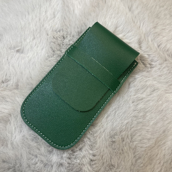 Paprastas atmosferinis PU odos laikrodžių krepšys, atsparus įbrėžimams, laikrodžių laikymo odinis dėklas, universalus kvarcinio laikrodžio apsauginis dėklas