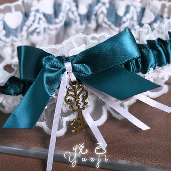 Yueji Yjt01 Външнотърговски европейски и американски булчински жартиери чорапи за жени еластични секси дантелени пръстени за крака презрамки за крака аксесоари