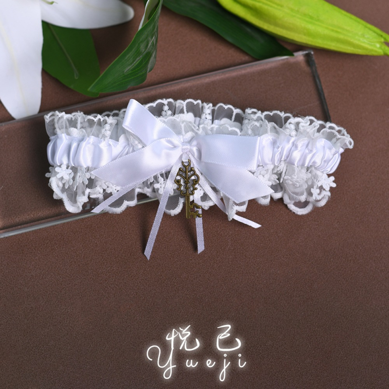 Yueji Yjt01 Външнотърговски европейски и американски булчински жартиери чорапи за жени еластични секси дантелени пръстени за крака презрамки за крака аксесоари