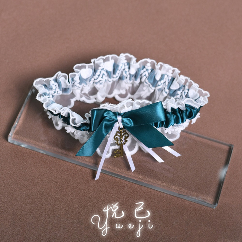 Yueji Yjt01 Външнотърговски европейски и американски булчински жартиери чорапи за жени еластични секси дантелени пръстени за крака презрамки за крака аксесоари