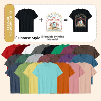 Határokon átnyúló 2025 új rövid ujjú szemüveg kacsa újdonság nyomtatott kerek nyakú póló férfi és női nyári vékony felső