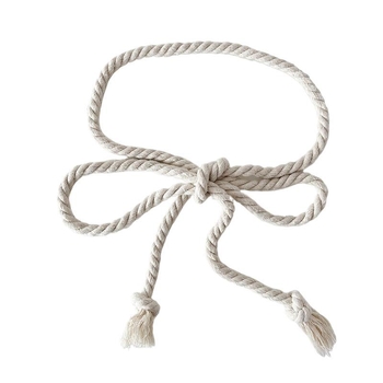 Vintage vastag kötélöv, női, stílusos, dekoratív, mindenhez illő farmeröv, diák- és fiatalembereknek való nadrágöv