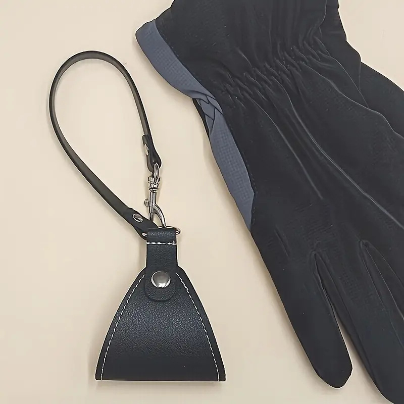 Testreszabott bőr multifunkcionális kesztyűtartó törölközőtartó, felakasztható, hordozható, testreszabható logóval ellátott, utazáshoz elengedhetetlen, egyszerű