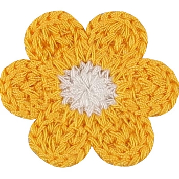 Szuper aranyos, kézzel szőtt hatszirmú virágos ruházati kiegészítők, cipők és sapkák, táskák, barkács dekoráció, nagykereskedelem, koreai változata