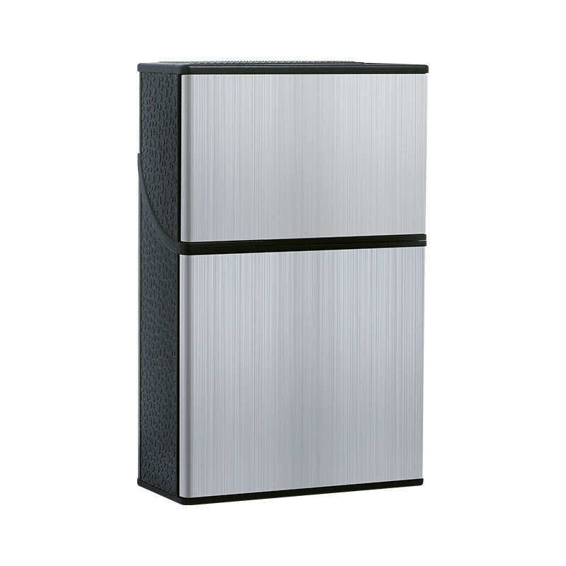 8004B Dvigubo atidarymo dangtelio metalinis cigarečių dėklas su užsegimu, atsparus suspaudimui, atsparus drėgmei, atsparus prakaitui, stumdomas, dvigubos paskirties, vielos tempimo rėmas, didelė talpa