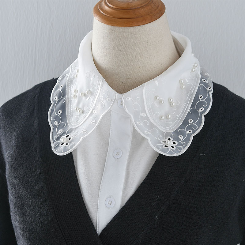 Madingi marškiniai su netikra apykakle, madingi apatiniai marškiniai su netikra apykakle, gryni, daugiafunkciniai