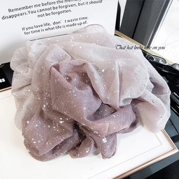 „Star Dinner/068“ patogi medvilnės ir lino pojūčio rudens/žiemos mados purslų dažymas karšto spausdinimo spalvas blokuojantis kavos šalikas moterims