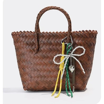 Μπρελόκ αυτοκινήτου Niche Personality Ins Blogger Same Style Bag Κρεμαστό Miu Style Woven Lanyard Bag Κρεμαστό Γυναικείο Πεταλούδα