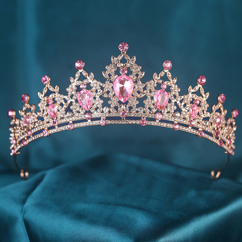 Euroopa ja Ameerika piiriülene luksuslik elegantne sulamist pruudi kroonteemantpulmarõivad sünnipäevapeole kroonprintsessile mõeldud juukseaksessuaarid