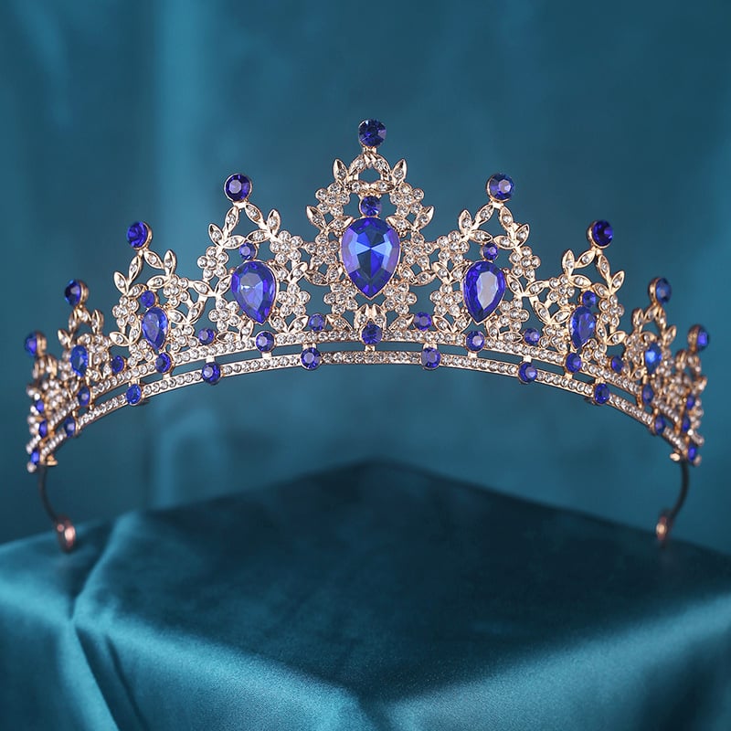 Euroopa ja Ameerika piiriülene luksuslik elegantne sulamist pruudi kroonteemantpulmarõivad sünnipäevapeole kroonprintsessile mõeldud juukseaksessuaarid
