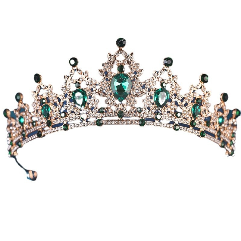 Euroopa ja Ameerika piiriülene luksuslik elegantne sulamist pruudi kroonteemantpulmarõivad sünnipäevapeole kroonprintsessile mõeldud juukseaksessuaarid