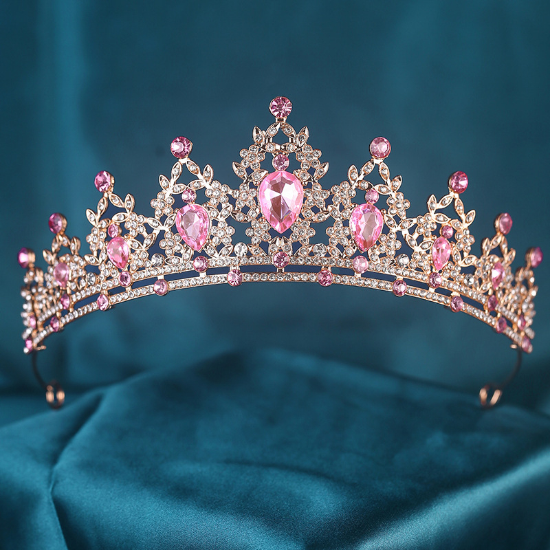 Euroopa ja Ameerika piiriülene luksuslik elegantne sulamist pruudi kroonteemantpulmarõivad sünnipäevapeole kroonprintsessile mõeldud juukseaksessuaarid