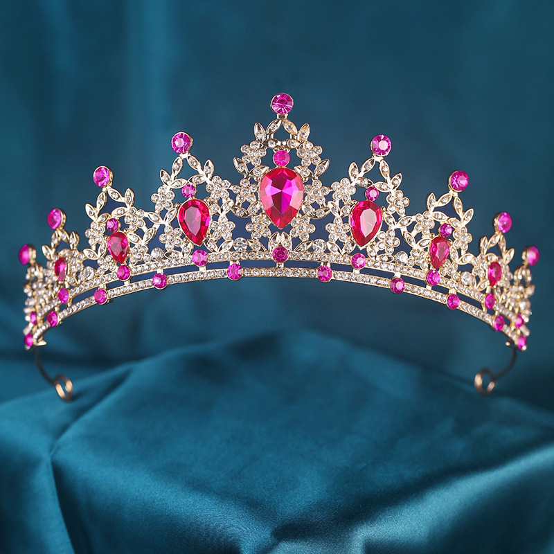 Euroopa ja Ameerika piiriülene luksuslik elegantne sulamist pruudi kroonteemantpulmarõivad sünnipäevapeole kroonprintsessile mõeldud juukseaksessuaarid
