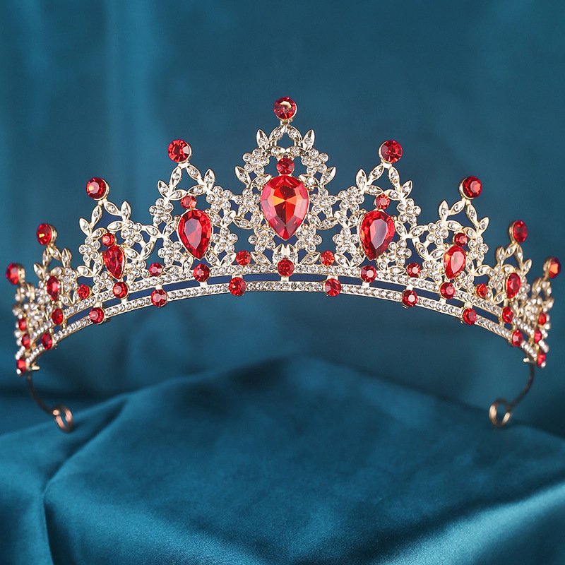 Euroopa ja Ameerika piiriülene luksuslik elegantne sulamist pruudi kroonteemantpulmarõivad sünnipäevapeole kroonprintsessile mõeldud juukseaksessuaarid