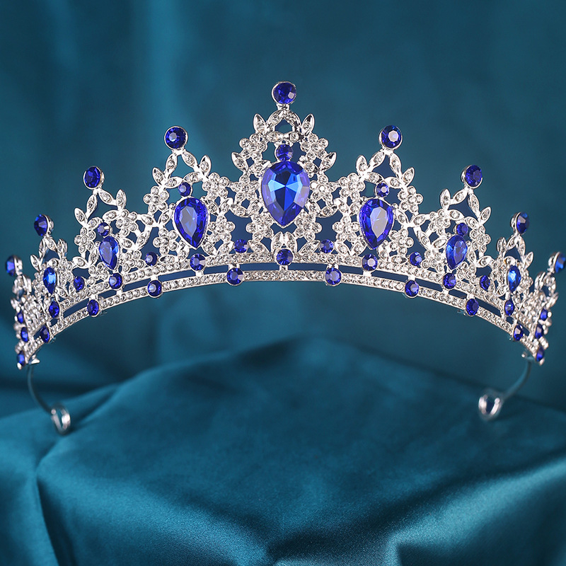 Euroopa ja Ameerika piiriülene luksuslik elegantne sulamist pruudi kroonteemantpulmarõivad sünnipäevapeole kroonprintsessile mõeldud juukseaksessuaarid