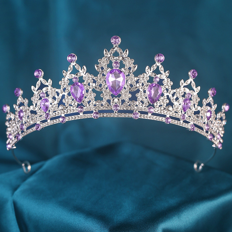 Euroopa ja Ameerika piiriülene luksuslik elegantne sulamist pruudi kroonteemantpulmarõivad sünnipäevapeole kroonprintsessile mõeldud juukseaksessuaarid