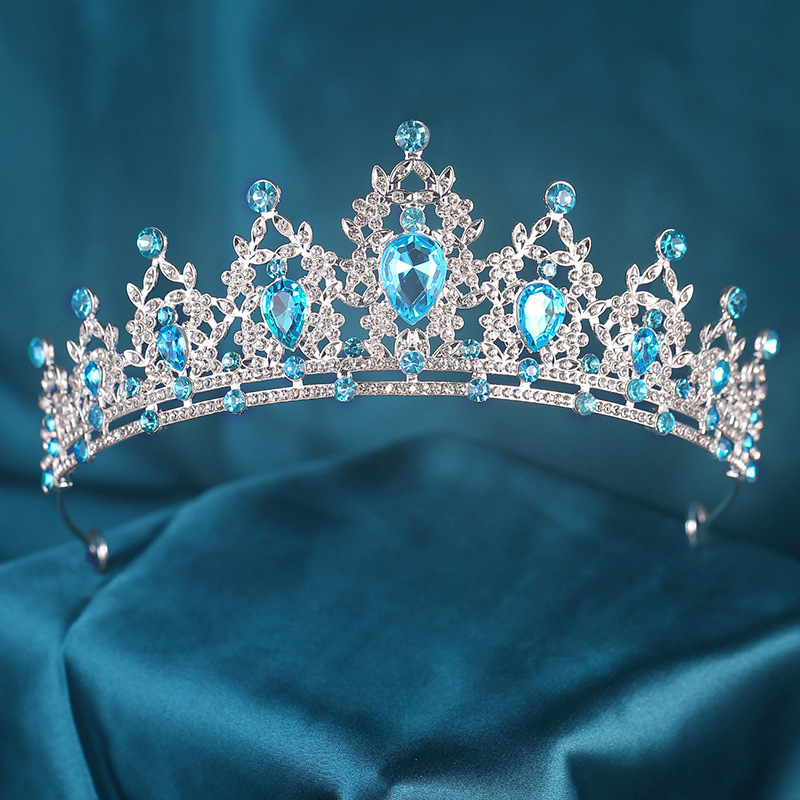 Euroopa ja Ameerika piiriülene luksuslik elegantne sulamist pruudi kroonteemantpulmarõivad sünnipäevapeole kroonprintsessile mõeldud juukseaksessuaarid