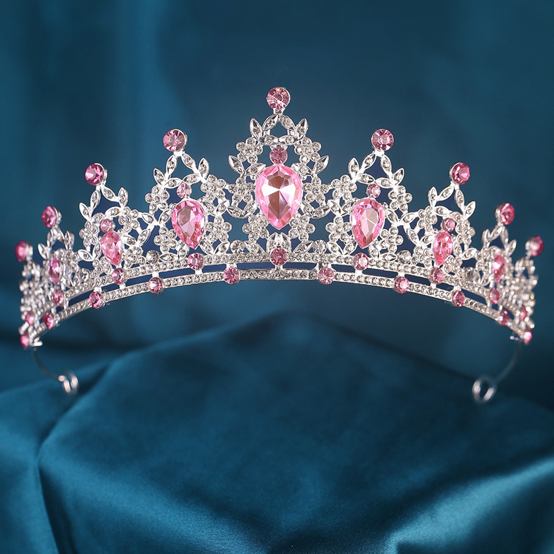 Euroopa ja Ameerika piiriülene luksuslik elegantne sulamist pruudi kroonteemantpulmarõivad sünnipäevapeole kroonprintsessile mõeldud juukseaksessuaarid