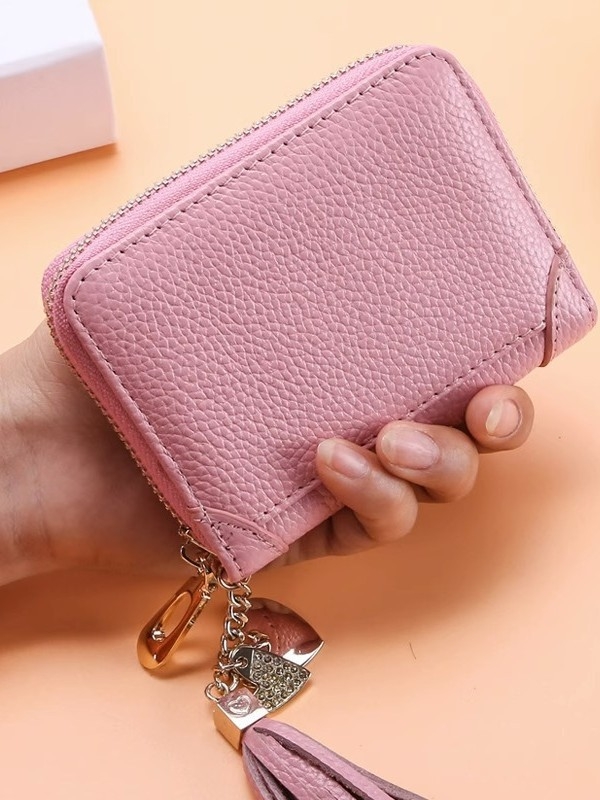 Antimagnetizavimo kortelių laikiklis vyrams ir moterims, užtrauktukas, kelių kortelių banko kortelių laikiklis, didelės talpos, mažas vairuotojo pažymėjimo kortelių laikiklis, piniginė