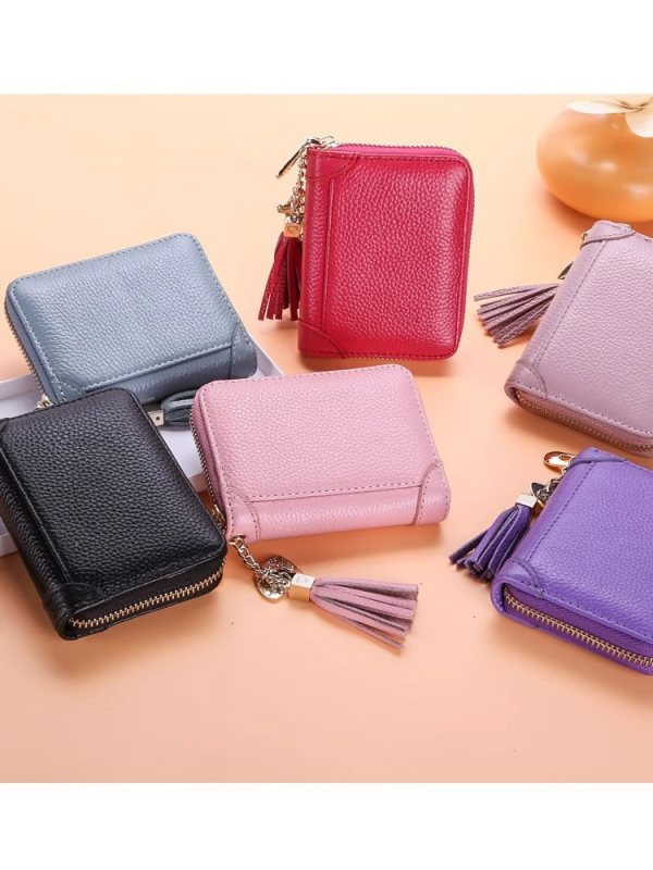 Antimagnetizavimo kortelių laikiklis vyrams ir moterims, užtrauktukas, kelių kortelių banko kortelių laikiklis, didelės talpos, mažas vairuotojo pažymėjimo kortelių laikiklis, piniginė