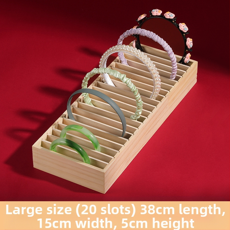 Tömörfa fejpántos tároló állvány, ékszertálca, fejpántos kijelző állvány, karkötő ékszertálca, kelléktartó állvány