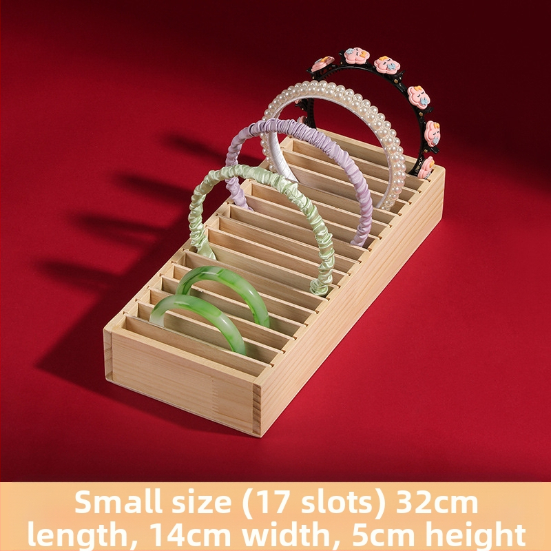 Tömörfa fejpántos tároló állvány, ékszertálca, fejpántos kijelző állvány, karkötő ékszertálca, kelléktartó állvány