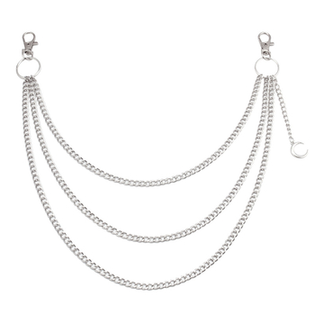 Ευρωπαϊκό και αμερικανικό διασυνοριακό κόσμημα trend μεταλλικό δαχτυλίδι πολυστρωματική μέση αλυσίδα γυναικών υψηλής ποιότητας ρετρό φεγγάρι κρεμαστό παντελόνι αλυσίδα