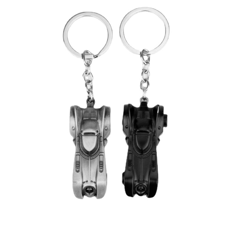 Új, határokon átnyúló európai és amerikai ékszer, Batman szekér divatos, gyönyörű kulcstartó, mozgatható szekér modell