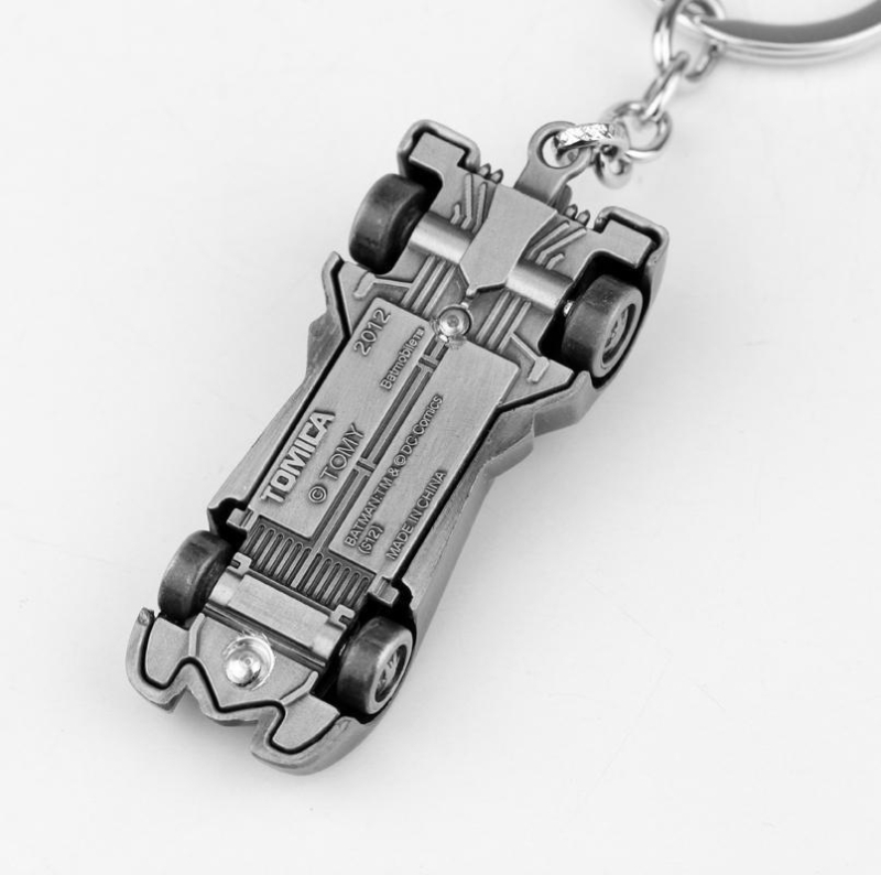 Új, határokon átnyúló európai és amerikai ékszer, Batman szekér divatos, gyönyörű kulcstartó, mozgatható szekér modell