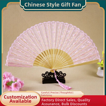 Euroopa stiilis printsess pitsist kokkupandav lehvik antiikne käsitöökingituslehv Lolita aksessuaaride tantsulehvikute põlvkonna allikatootjad