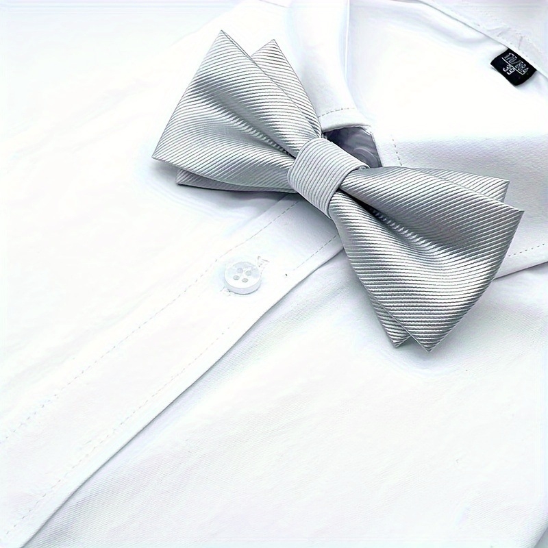 Meeste kahekihiline asümmeetriline twill-kikilips peigmehele ja peiupoisile mõeldud moodne pulmapeo riietus ja lipsuga aksessuaarid